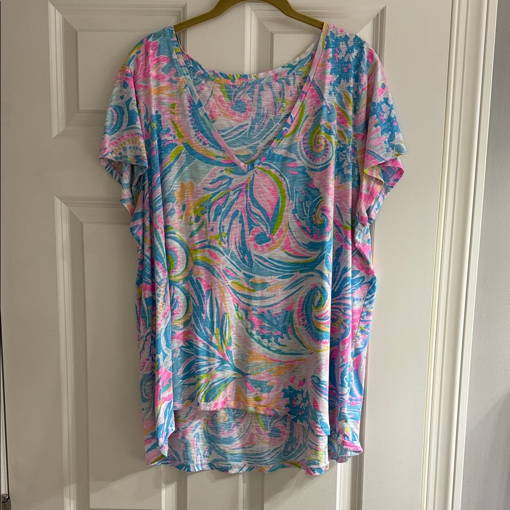 Lilly Pulitzer Etta VNeck Tshirt